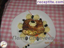 Stuffed pork chop Stuffed pork chop