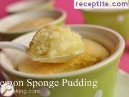 Lemon cream pudding