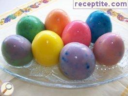 Gummy Easter eggs