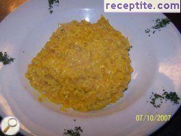 Risotto milanese (risotto Milanese but)