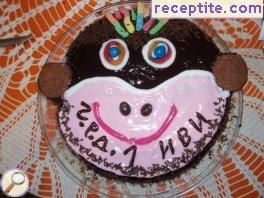 Layered cake Monkey Layered cake Monkey