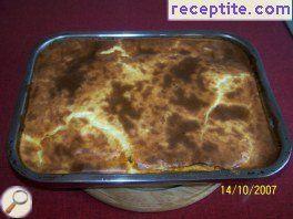 Moussaka with vegetables