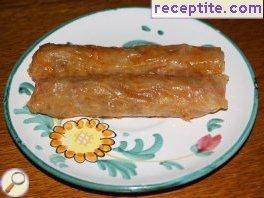 Dolmas with meat and sauerkraut Dolmas with meat and sauerkraut