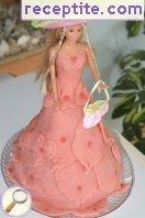 Layered cake for princesses Layered cake for princesses