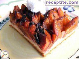 Cake with walnuts and prunes Cake with walnuts and prunes