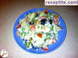 Vegetable salad Tanya