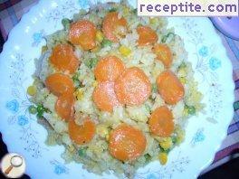 Rice with vegetables - III type