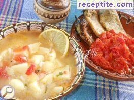 Potato soup with rice Potato soup with rice