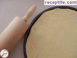 Pizza dough with cornmeal