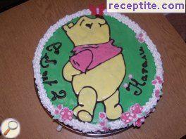 Layered cake Winnie the Pooh