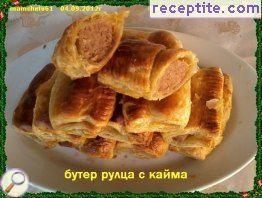 Butter rolls with minced meat