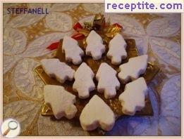 White Christmas cookies