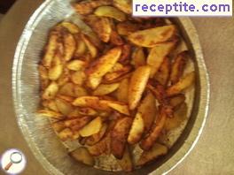 Potatoes in halogen oven