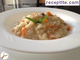 Risotto with dried porcini