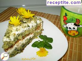 Layered cake * Green meadow *