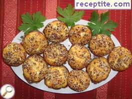 Banitsa muffins with cream