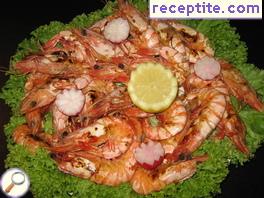 Shrimp with garlic