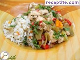 Thai Chicken with vegetables