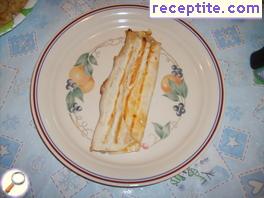 Roll of Mexican pita with grilled chicken - Flauta