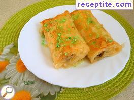 Baklava with starch