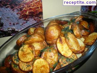 Cooked chips Cooked chips