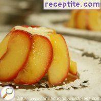 Apple cream Charlotte