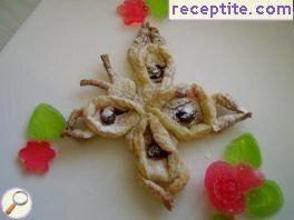 Butterflies puff pastry