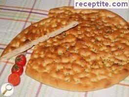 Focaccia with mass