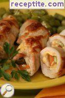 Pork roulades with asparagus