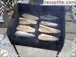 Mackerel on BBQ in two versions