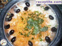 Salad of black radish