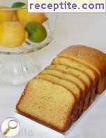 Citrus sponge cake in the bread machine