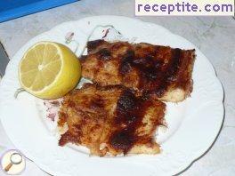 Pangasius in tomato breading