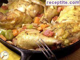 Chicken Italian style Chicken Italian style
