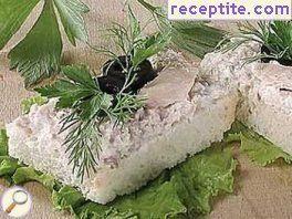 Sandwiches with mayonnaise and chicken Sandwiches with mayonnaise and chicken