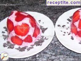 Quick strawberry dessert