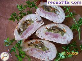 Stuffed chicken steak