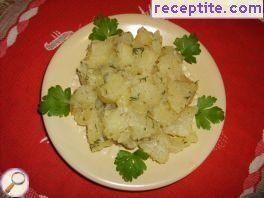 Aromatic baby potatoes