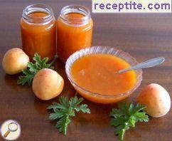 Puree apricots