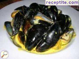 Mussels in beer sauce