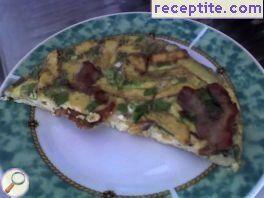 French omelet rustic