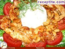 Chicken with cashew Chicken with cashew