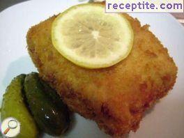 Breaded salmon stuffing