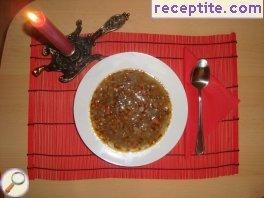 Lentil soup