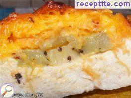 Chicken fillet with kiwi and carrots Chicken fillet with kiwi and carrots