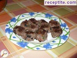 Meatballs with olives
