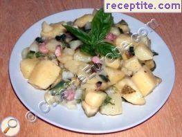 Bavarian potato salad