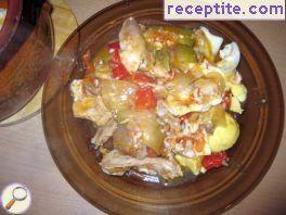 Chicken in a pot - II type Chicken in a pot - II type