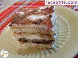 Biscuit layered cake Anelia