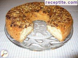 Sponge cake with walnuts and raisins Aredhel